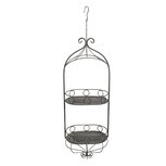 Clayre & Eef | Planthouder Grijs 33x20x87/107 cm | 5Y1126 Clayre & Eef | Planthouder Grijs 33x20x87/107 cm | 5Y1126