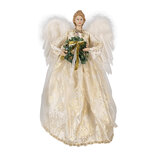 Clayre & Eef | Decoratie Beeld Engel Wit 28x16x46 cm | 65219 Clayre & Eef | Decoratie Beeld Engel Wit 28x16x46 cm | 65219
