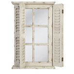 Clayre & Eef | Wandspiegel Wit 46x7x71 cm | 42S136 Clayre & Eef | Wandspiegel Wit 46x7x71 cm | 42S136