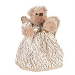 Clayre & Eef | Decoratie beer Beige 15x10x25 cm | 65259 Clayre & Eef | Decoratie beer Beige 15x10x25 cm | 65259