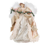Clayre & Eef | Decoratie Beeld Engel Roze 25x20x40 cm | 65263 Clayre & Eef | Decoratie Beeld Engel Roze 25x20x40 cm | 65263