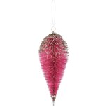 Dekoratief | Hanger druppel h?risson, roze, 10x10x29cm | A225230 Dekoratief | Hanger druppel h?risson, roze, 10x10x29cm | A225230