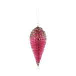 Dekoratief | Hanger druppel h?risson, roze, 9x9x21cm | A225231 Dekoratief | Hanger druppel h?risson, roze, 9x9x21cm | A225231