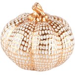 Dekoratief | Deco pompoen, goud, keramiek, 14x14x12cm | A225941 Dekoratief | Deco pompoen, goud, keramiek, 14x14x12cm | A225941