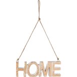 Dekoratief | Hanger 'Home', hout, 19x8x2cm | A228041 Dekoratief | Hanger 'Home', hout, 19x8x2cm | A228041