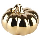 Dekoratief | Pompoen, goud, porselein, 11x11x8cm | A235948 Dekoratief | Pompoen, goud, porselein, 11x11x8cm | A235948