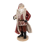 Clayre & Eef | Kerstdecoratie Kerstman Rood 18x14x33 cm | 6PR3951 Clayre & Eef | Kerstdecoratie Kerstman Rood 18x14x33 cm | 6PR3951