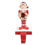 Clayre & Eef | Sokhanger elf Rood 11x8x20 cm | 6PR4900 Clayre & Eef | Sokhanger elf Rood 11x8x20 cm | 6PR4900