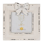 Clayre & Eef | Fotolijst Wit 16x2x17 cm / 10x10 cm | 2F1036 Clayre & Eef | Fotolijst Wit 16x2x17 cm / 10x10 cm | 2F1036