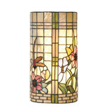 Clayre & Eef | Wandlamp Tiffany Beige, Groen 20x11x36 cm E14/max 2x40W | 5LL-8825 Clayre & Eef | Wandlamp Tiffany Beige, Groen 20x11x36 cm E14/max 2x40W | 5LL-8825