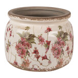 Clayre & Eef | Bloempot Binnen Beige Roze ø 20x15 cm | 6CE1628L Clayre & Eef | Bloempot Binnen Beige Roze ø 20x15 cm | 6CE1628L