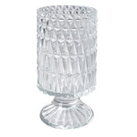 Clayre & Eef | Vazen Glas Transparant ø 10x18 cm | 6GL4412 Clayre & Eef | Vazen Glas Transparant ø 10x18 cm | 6GL4412