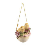 Clayre & Eef | Decoratie Hanger Kuikens Geel, Beige 5x5x7 cm | 6PR4983 Clayre & Eef | Decoratie Hanger Kuikens Geel, Beige 5x5x7 cm | 6PR4983