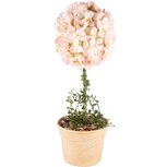 Dekoratief | Bloessemboompje in bloempot, roze/groen, PVC, 18x18x44cm | A240576 Dekoratief | Bloessemboompje in bloempot, roze/groen, PVC, 18x18x44cm | A240576
