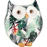 Dekoratief | Uil 'Modern Art Tropical' , resina, 11x7x15cm | A240755 Dekoratief | Uil 'Modern Art Tropical' , resina, 11x7x15cm | A240755