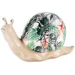 Dekoratief | Slak 'Modern Art Tropical', resina, 20x8x12cm | A240758 Dekoratief | Slak 'Modern Art Tropical', resina, 20x8x12cm | A240758