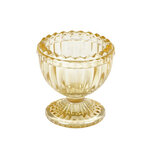 Dekoratief | Eierdopje op voet, goud, glas, 6x6x6cm | A244041 Dekoratief | Eierdopje op voet, goud, glas, 6x6x6cm | A244041