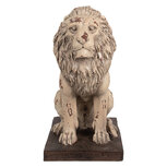 Clayre & Eef | Decoratie Beeld Leeuw Beige 30x23x45 cm | 6MG0043 Clayre & Eef | Decoratie Beeld Leeuw Beige 30x23x45 cm | 6MG0043