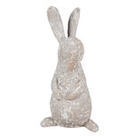Clayre & Eef | Decoratie Beeld Konijn Beige 15x12x31 cm | 6PR5051 Clayre & Eef | Decoratie Beeld Konijn Beige 15x12x31 cm | 6PR5051