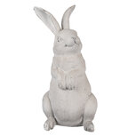 Clayre & Eef | Decoratie Beeld Konijn Beige 14x11x26 cm | 6PR5053 Clayre & Eef | Decoratie Beeld Konijn Beige 14x11x26 cm | 6PR5053