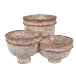 Clayre & Eef | Bloempot Binnen Beige Bruin 27x29x17 cm | 6PR5062 Clayre & Eef | Bloempot Binnen Beige Bruin 27x29x17 cm | 6PR5062