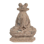 Clayre & Eef | Decoratie Kikker Bruin 27x17x37 cm | 6PR5063 Clayre & Eef | Decoratie Kikker Bruin 27x17x37 cm | 6PR5063