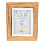 Clayre & Eef | Fotolijst hout Bruin, Wit 11x1x14 cm / 7x10 cm | 2F0975 Clayre & Eef | Fotolijst hout Bruin, Wit 11x1x14 cm / 7x10 cm | 2F0975