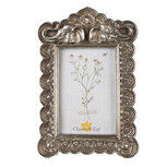 Clayre & Eef | Fotolijst Zilverkleurig 17x1x25 cm / 10x15 cm | 2F1033 Clayre & Eef | Fotolijst Zilverkleurig 17x1x25 cm / 10x15 cm | 2F1033