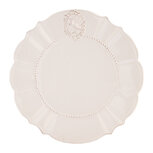 Clayre & Eef | Servies Dinerbord Wit ø 27x1 cm | 6CE0272 Clayre & Eef | Servies Dinerbord Wit ø 27x1 cm | 6CE0272