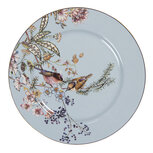 Clayre & Eef | Servies Ontbijtbord Blauw ø 20x2 cm | 6CE1178 Clayre & Eef | Servies Ontbijtbord Blauw ø 20x2 cm | 6CE1178