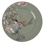 Clayre & Eef | Servies Ontbijtbord Groen ø 15x1 cm | 6CE1179 Clayre & Eef | Servies Ontbijtbord Groen ø 15x1 cm | 6CE1179