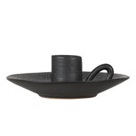Clayre & Eef | Kandelaar Grijs ø 13x4 cm | 6CE1299 Clayre & Eef | Kandelaar Grijs ø 13x4 cm | 6CE1299