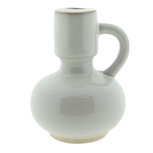 Clayre & Eef | Kandelaar Beige ø 9x10 cm | 6CE1517 Clayre & Eef | Kandelaar Beige ø 9x10 cm | 6CE1517