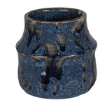 Clayre & Eef | Bloempot Binnen Blauw ø 12x11 cm | 6CE1573S Clayre & Eef | Bloempot Binnen Blauw ø 12x11 cm | 6CE1573S