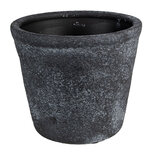 Clayre & Eef | Bloempot Binnen Grijs ø 12x10 cm | 6CE1579M Clayre & Eef | Bloempot Binnen Grijs ø 12x10 cm | 6CE1579M