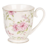 Clayre & Eef | Servies Mok Meerkleurig 11x8x9 cm / 200 ml | 6CEMU0059 Clayre & Eef | Servies Mok Meerkleurig 11x8x9 cm / 200 ml | 6CEMU0059