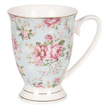 Clayre & Eef | Servies Mok Meerkleurig 11x8x10 cm / 300 ml | 6CEMU0060 Clayre & Eef | Servies Mok Meerkleurig 11x8x10 cm / 300 ml | 6CEMU0060