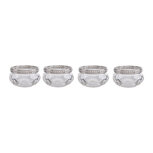 Clayre & Eef | Theelichthouder Set van 4 Transparant ø 6x3 cm | 6GL1129 Clayre & Eef | Theelichthouder Set van 4 Transparant ø 6x3 cm | 6GL1129
