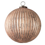 Clayre & Eef | Kerstbal XL Roze ø 15x15 cm | 6GL3111 Clayre & Eef | Kerstbal XL Roze ø 15x15 cm | 6GL3111
