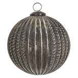 Clayre & Eef | Kerstbal Bruin ø 15x15 cm | 6GL3696 Clayre & Eef | Kerstbal Bruin ø 15x15 cm | 6GL3696