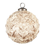 Clayre & Eef | Kerstbal Bruin ø 12x12 cm | 6GL3714 Clayre & Eef | Kerstbal Bruin ø 12x12 cm | 6GL3714