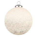 Clayre & Eef | Kerstbal Beige ø 12x12 cm | 6GL3735 Clayre & Eef | Kerstbal Beige ø 12x12 cm | 6GL3735