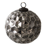 Clayre & Eef | Kerstbal Zwart ø 15x15 cm | 6GL3918 Clayre & Eef | Kerstbal Zwart ø 15x15 cm | 6GL3918