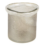 Clayre & Eef | Glazen Theelichthouder Groen ø 9x9 cm | 6GL4277 Clayre & Eef | Glazen Theelichthouder Groen ø 9x9 cm | 6GL4277