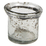 Clayre & Eef | Glazen Theelichthouder Transparant ø 10x9 cm | 6GL4281 Clayre & Eef | Glazen Theelichthouder Transparant ø 10x9 cm | 6GL4281