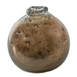 Clayre & Eef | Vazen glas Bruin ø 10x10 cm | 6GL4285 Clayre & Eef | Vazen glas Bruin ø 10x10 cm | 6GL4285