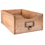 Clayre & Eef | Tijdschriftenhouder Bruin 18x29x10 cm | 6H1442 Clayre & Eef | Tijdschriftenhouder Bruin 18x29x10 cm | 6H1442