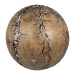Clayre & Eef | Kerstbal Bruin ø 12x12 cm | 6H2255 Clayre & Eef | Kerstbal Bruin ø 12x12 cm | 6H2255