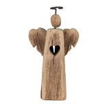 Clayre & Eef | Kerstdecoratie Engel Bruin 13x5x22 cm | 6H2342 Clayre & Eef | Kerstdecoratie Engel Bruin 13x5x22 cm | 6H2342