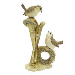 Clayre & Eef | Decoratie beeld Vogels Goudkleurig 11x5x18 cm | 6PR4864 Clayre & Eef | Decoratie beeld Vogels Goudkleurig 11x5x18 cm | 6PR4864